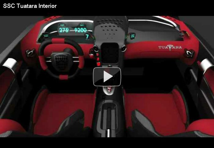 Δείτε ένα video με το εσωτερικό του SSC Tuatara.